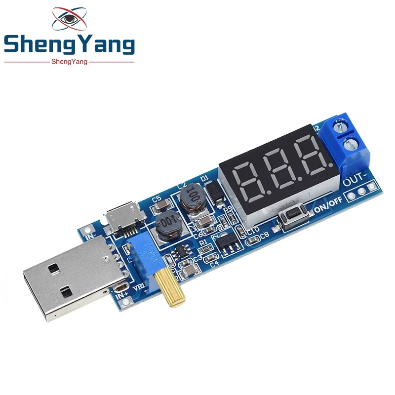 1PCS DC-DC 5V to 3.5V / 12V USB Step UP / Down Power Supply Module Adjustable Boost Buck Converter Out DC 1.2V-24V image 3
