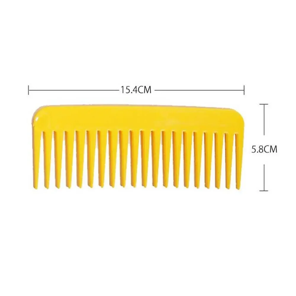 Pro Salon Dyeing Massage Curly Comb Coarse Wide Tooth Hairdressing Hair Comb Hair Brush Hair Styling Tool Wide Tooth Comb