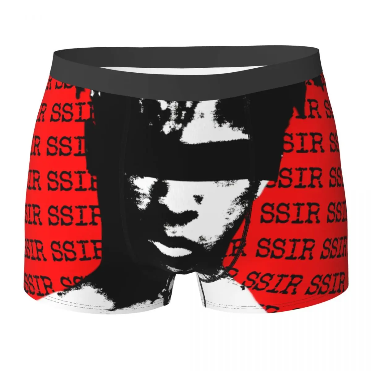 

Rapper Playboi Carti Mugshot Underwear Rap Singer Man Underpants Printed Funny Trunk Hot Shorts Briefs Plus Size 2XL