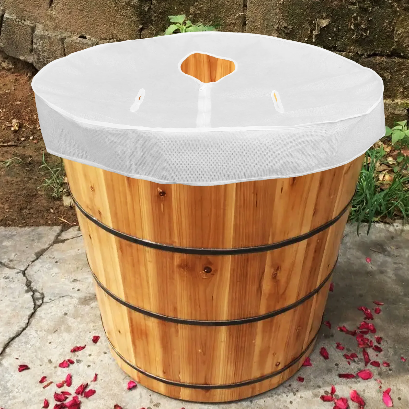 

Bath Tub Cover Insulated Foldable Universal Fit For Hot Tubs Sauna Steam Room Dust Proof Water Heat Retaining Lid Spa Covers