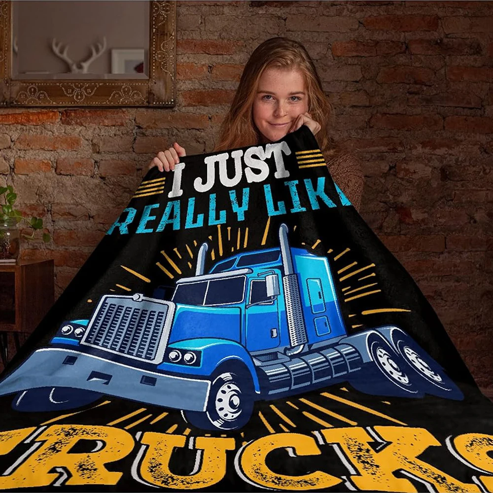 Car Blanket - I really like the gift trucks give to men. Truck enthusiasts have plush, soft, fuzzy,and comfortable blue blankets