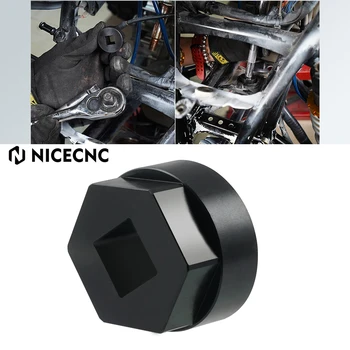 NICECNC Yamaha Raptor 700 2006-2021 RAPTOR 700R 11-21 YRM700 YFZ450 direksiyon kök rulman somun temizleme aracı kaldırma Bolt ATV