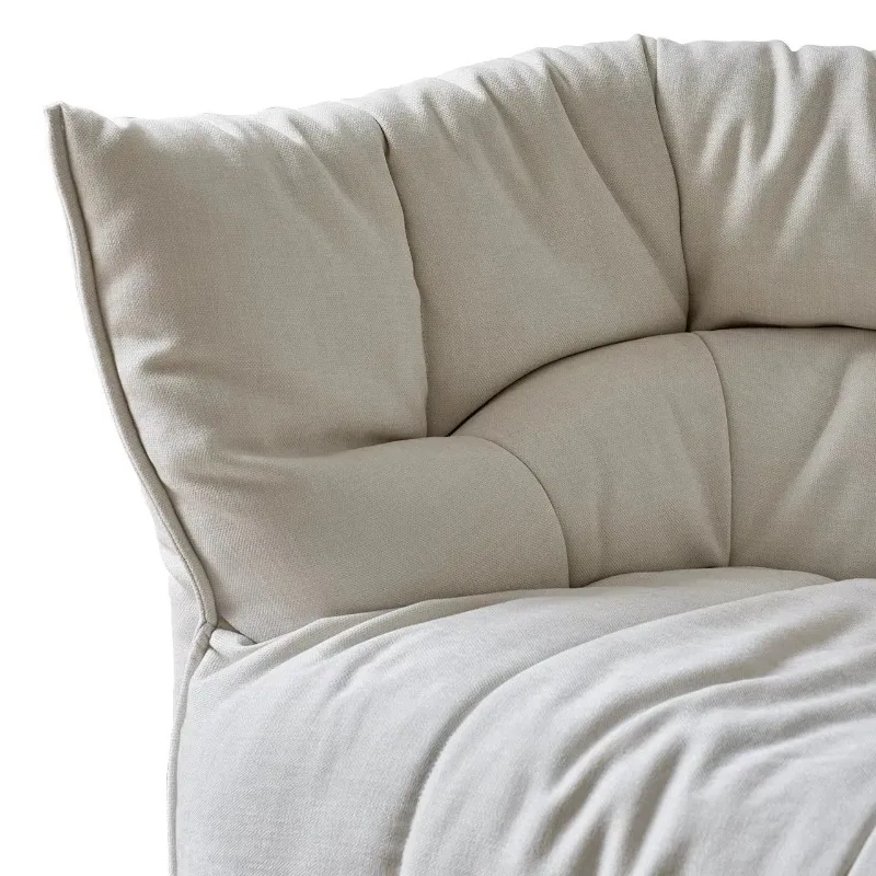 Cream lazy sofa modern simple living room leisure chair small family hotel