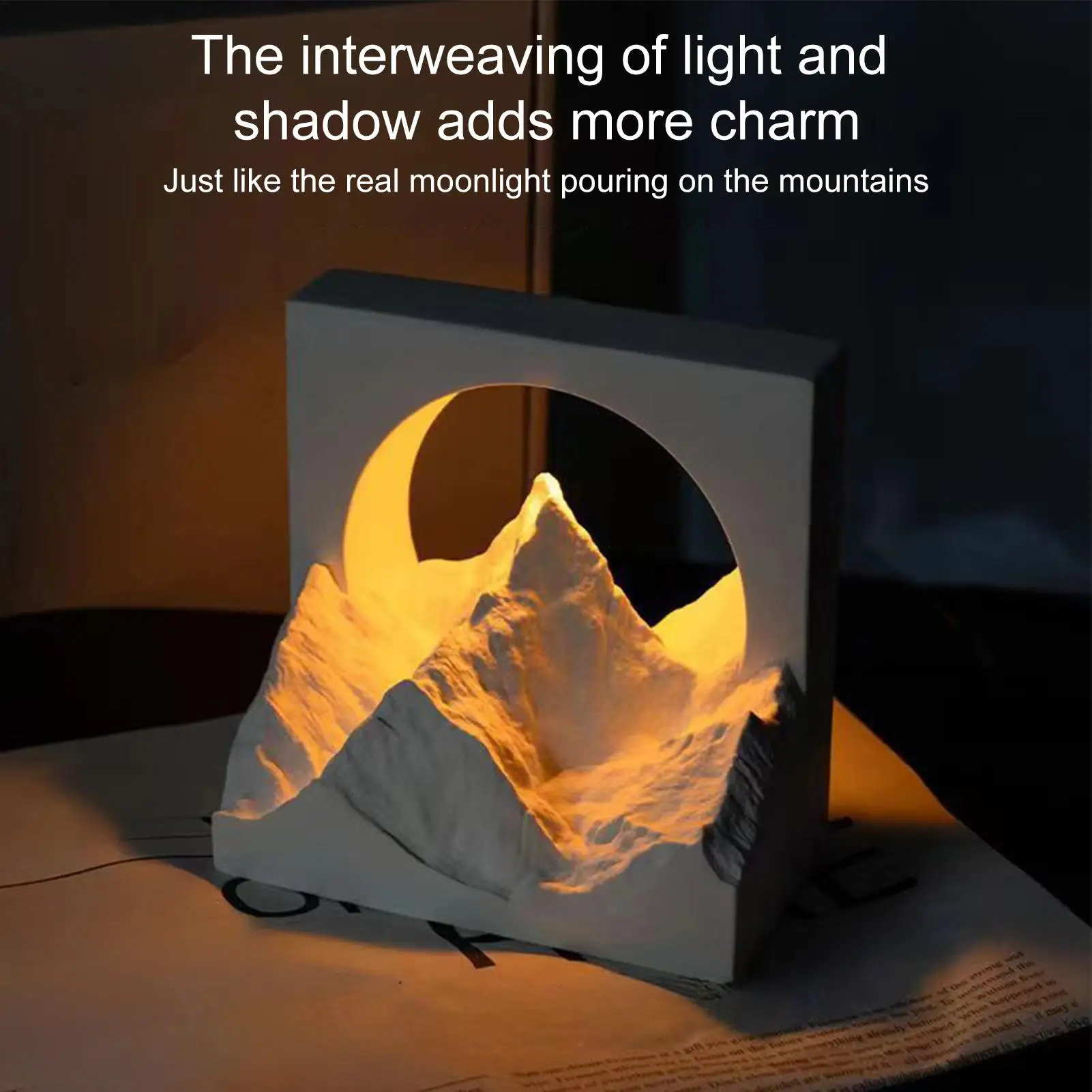 

Aromatherapy Lamp Rizhao Jinshan Bedside Lamp Plaster Creative Decoration Relaxing Aromatherapy Night Light for Adults Teen Kids