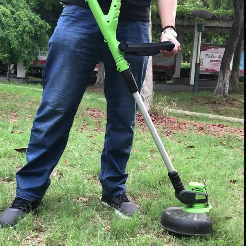 Electric lawn mower household lawn mower GT-320M with auxiliary wheel support portable electric lawn mower