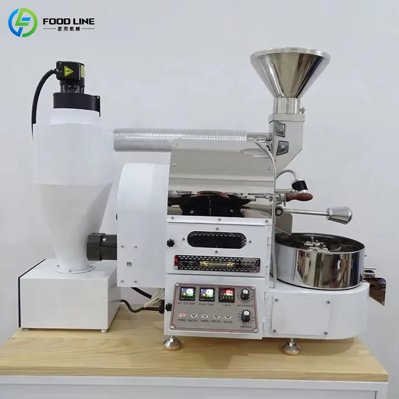 Customized Commercial Coffee Roaster Machine with Large Hopper High Capacity Bean Roasting Machine