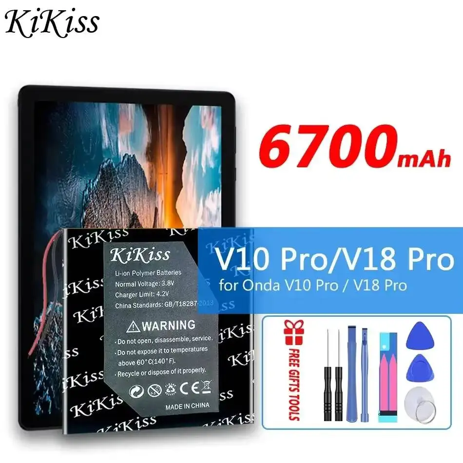 

Надежный сменный аккумулятор для ноутбуков Onda V10, V18 Pro, V18 Pro+ емкостью 6700 мАч – надежный источник питания