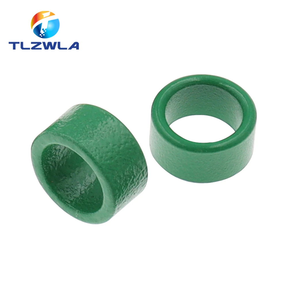 10PCS Green Magnetic Ring Ferrite Magnetic Ring 16*12*8 Anti-interference Core Filter Inductance Transformer Magnetic Ring