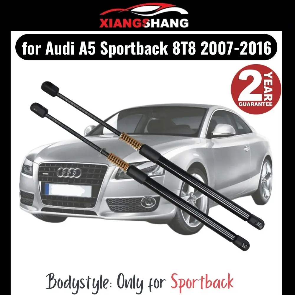 

2pcs Rear Tailgate Damper for Audi A5 Sportback (8T8) 2007-2016 483.5mm Tailgate WITH SPRING Trunk Boot Gas Charged Gas Struts
