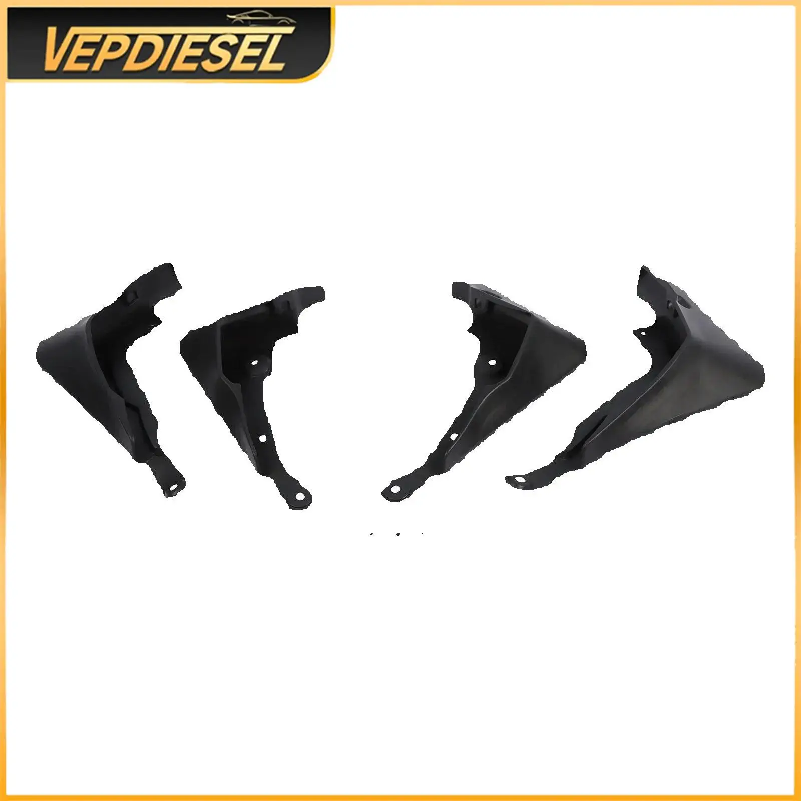 

No OEM Part Number Available Splash Guard Mud Flap for FOR Toyota RAV4 2019 2020 2021 2022 2023 4PCS Set