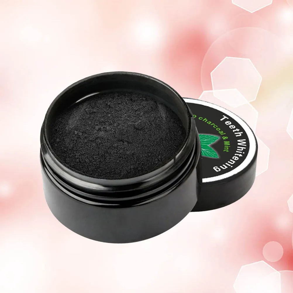30G Premium Bamboo Charcoal Tooth Powder Formula Removes Coffee Tea Wine Stains Tartar Odor Prevents