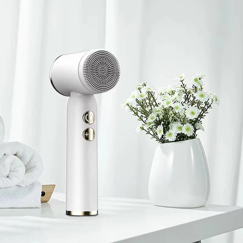 Elektryczna szczoteczka ultradźwiękowa do oczyszczania twarzy 6 w 1, soniczny peeling do twarzy z funkcją ciepła i zimna, masażer do odmładzania skóry.