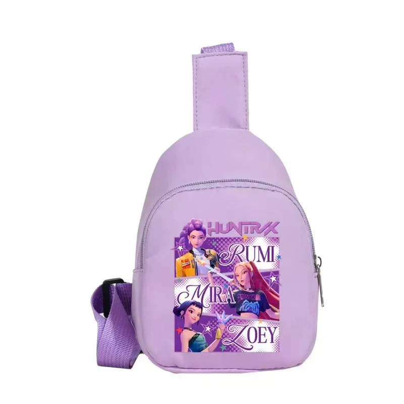متوفر في المخزون حقيبة صدر للأطفال جديدة الأكثر مبيعًا في عام 2026 - حقيبة يد صغيرة لطيفة على شكل صياد شيطان K-Pop - محافظ هدايا عصرية للأطفال