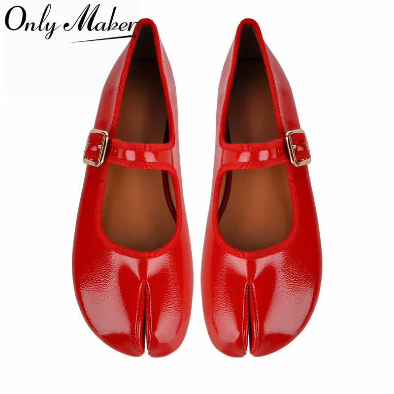 onlymaker-women-trendy-split-toe-mary-jane-shoes-buckle-straplightweight-casual-for-daily-wear-ballet-flats