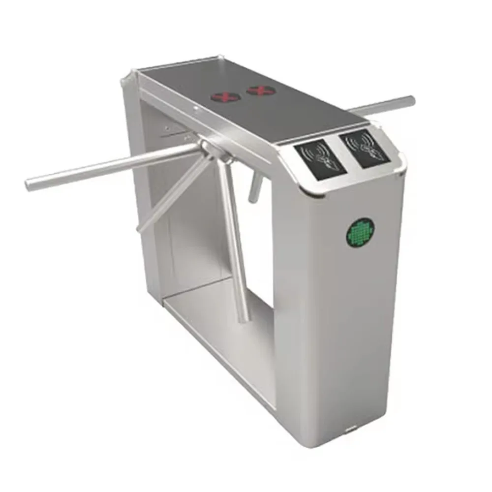 Smart Security Tripod Turnstile Gate Access Control Durable High Efficiency for Commercial Public Spaces