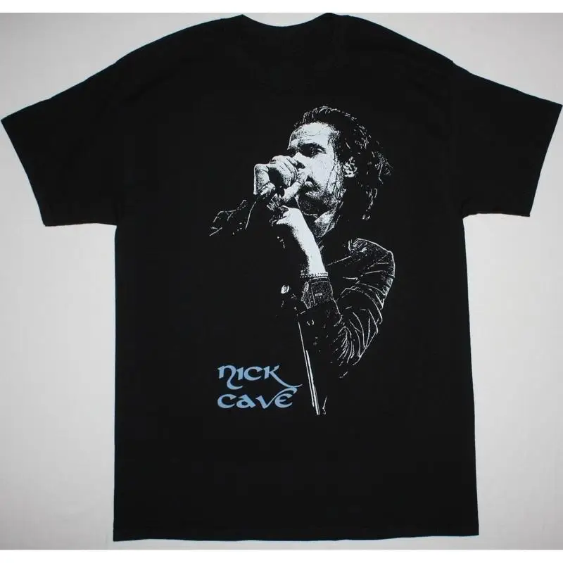 

Горячая мужская черная футболка Nick Cave, все размеры S 234XL