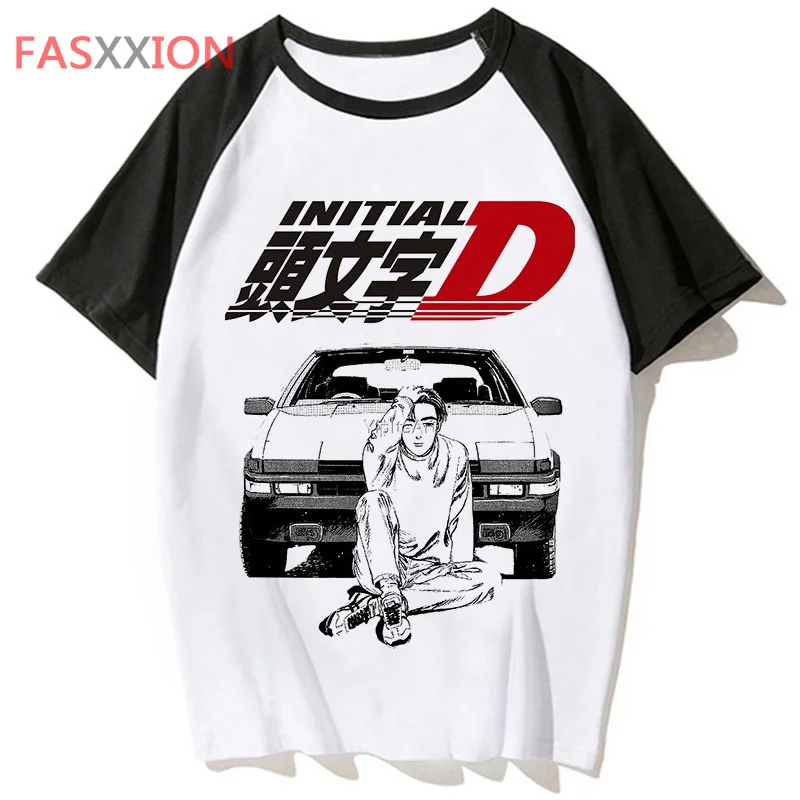 initial d t shirt t-shirt hop hip tee male funny clothing top tshirt men streetwear harajuku for