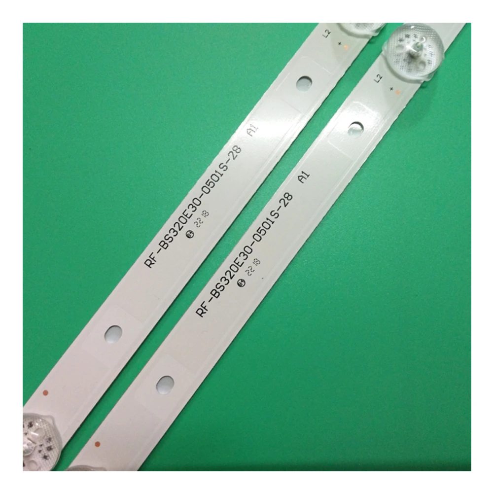 

2PCS/Set Kits TV Lamp LED Backlight Strips RF-BS320E30-0501S-28 A1 LED Bands Rulers For Skyworth 32F1000 Diagonal Tapes Matrix