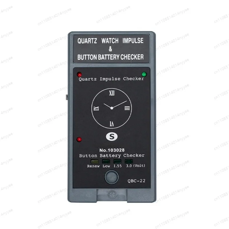 ABZS Quartz Movement Watch Tester Forbutton Battery Tester Quartz Watch Movement Impulse Detector Watchmaker Repair Supply Tool