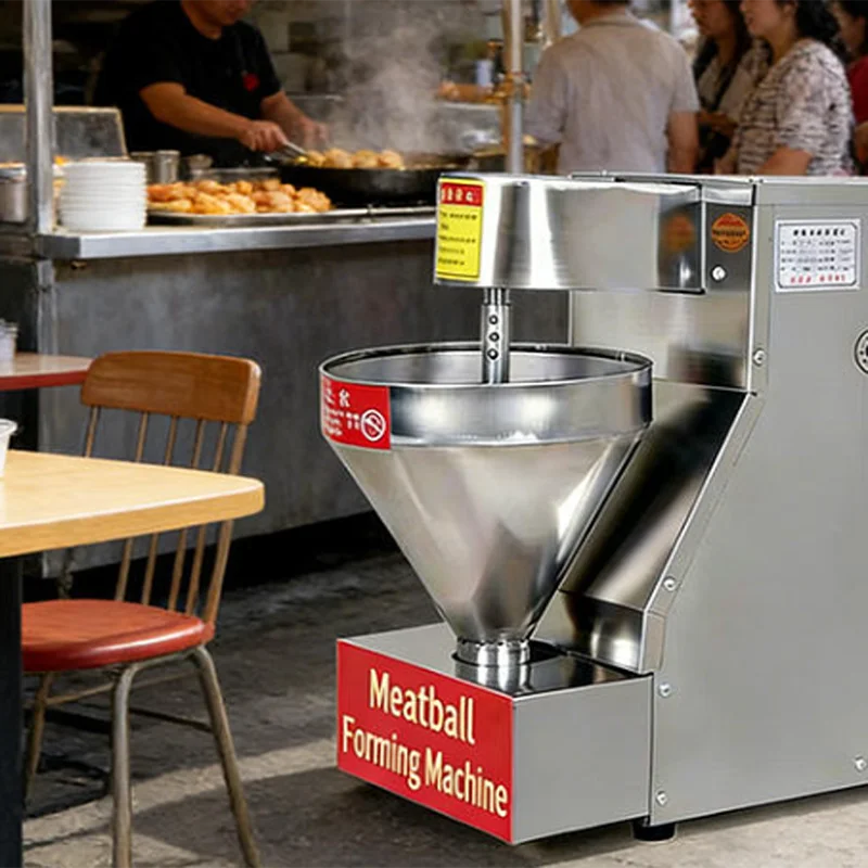 High Capacity Food Machinery Meatball Maker Food Industry Meatball   Machine Automatic Food Forming Machine