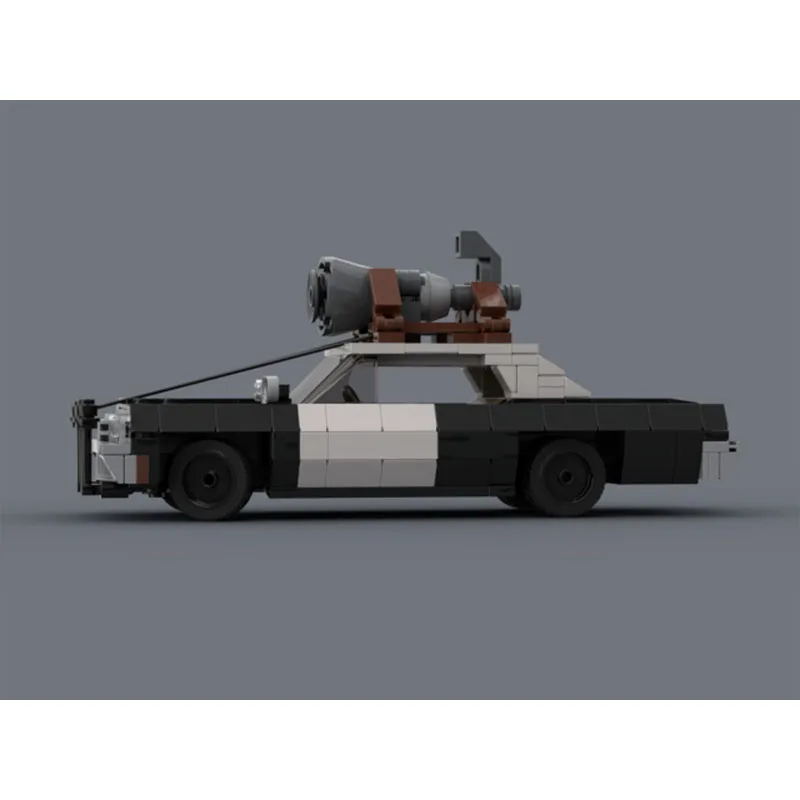 Building Blocks Classic Car Sedan Interceptor Model MOC-129488 Educational Puzzle Birthday Christmas New Year Toys Gift