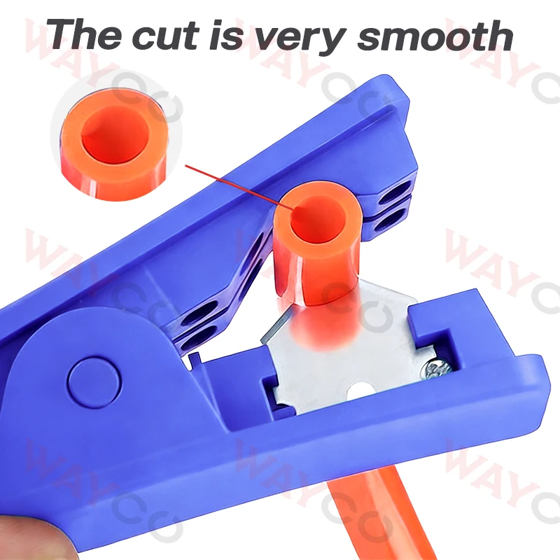 1PCS Hose Cutter Nylon PE Plastic Pipe Tube Tubing Scissor PVC PU Rubber Silicone Pneumatic Tool Cut Up To 16mm