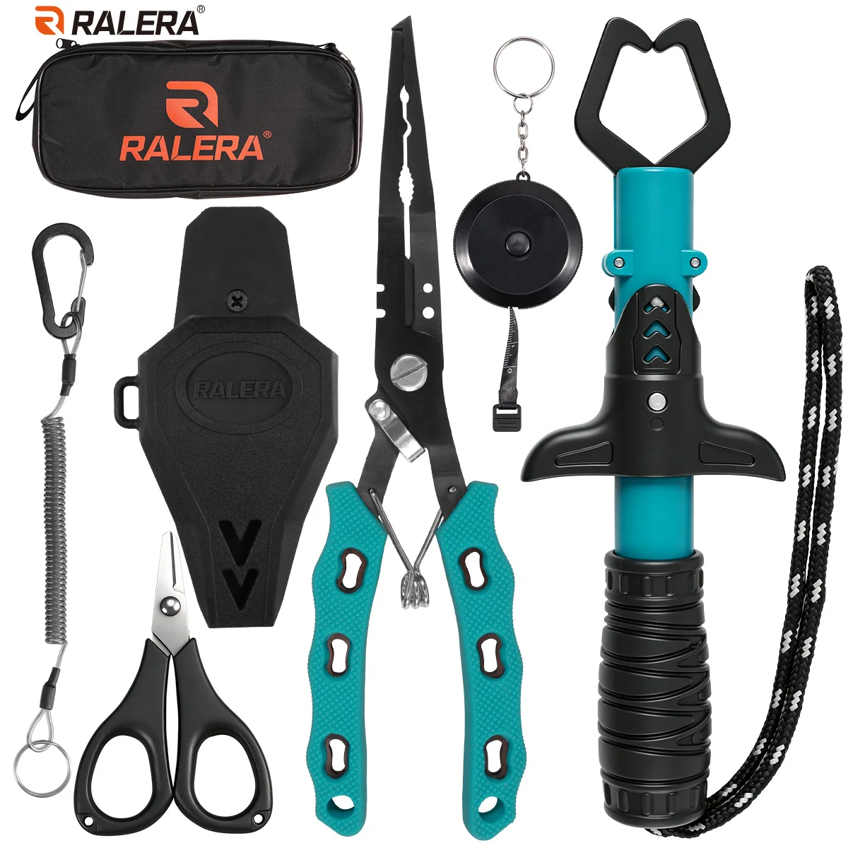 

Fishing Tool Set, High-Quality Stainless Steel Bending-Mouth Fishing Pliers for Opening Double Rings, Cutting Lines and Removing