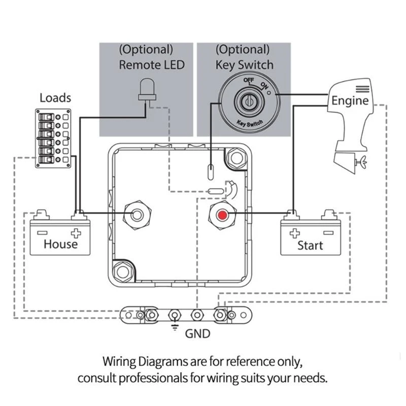 

зарядка ВСР реле напряжения тока цифров изолятора батареи 12В чувствительная разделенная для тележки