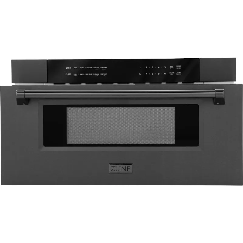 

30" 1.2 cu. ft. Built-in Microwave Drawer in Black Stainless Steel US(Origin)