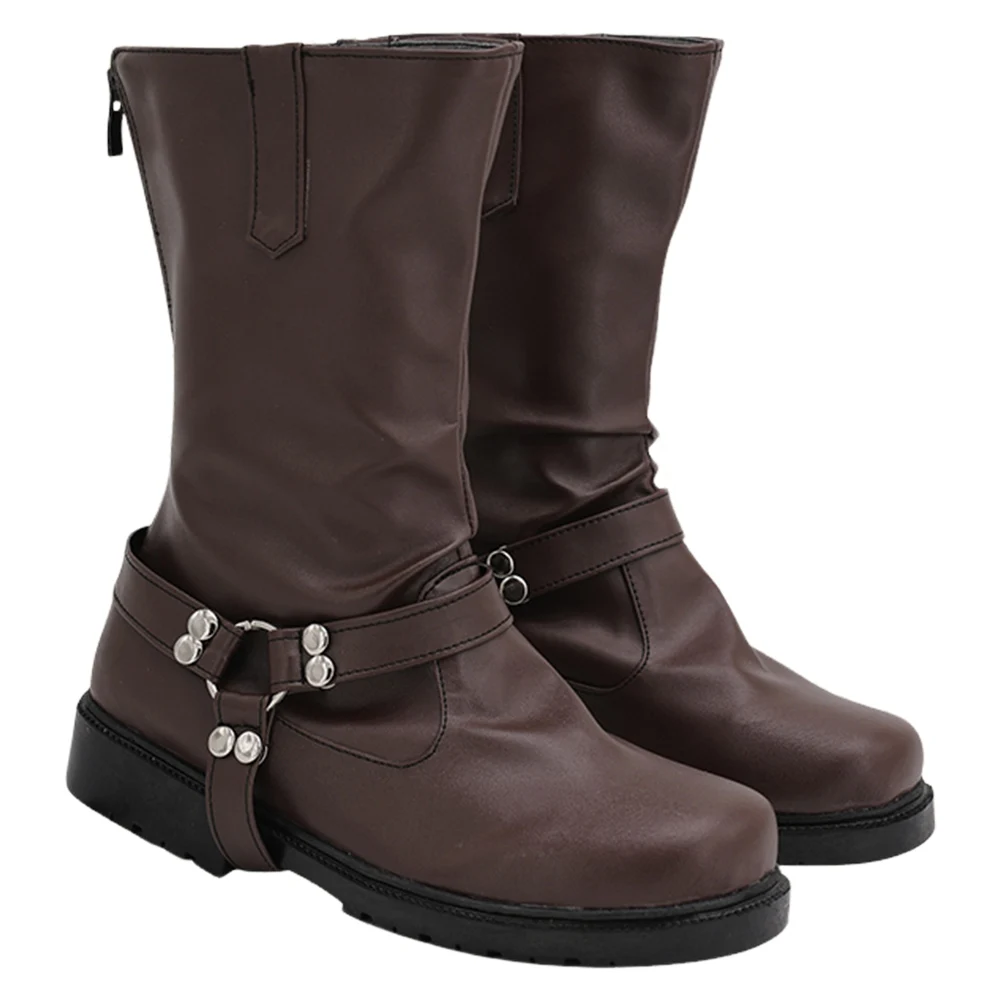 Ruggie Cosplay Shoes Boots Adult Twisted Disguise Game Wonderland Men Women Footwear Halloween Carnival Costume Accessories