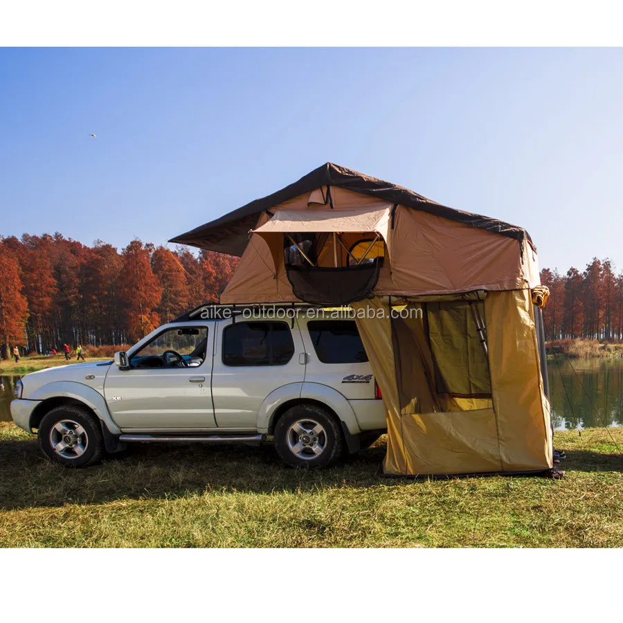 

Alibaba China Supplier 3-4 Person Long Design Car Roof Top Tent