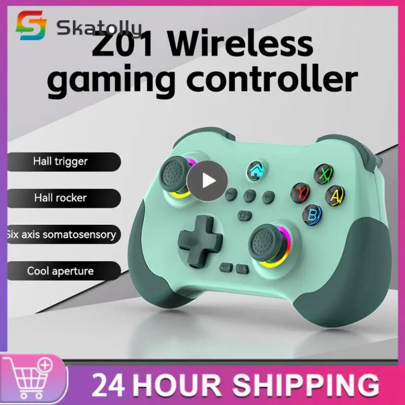 Motorcycle Game Controller Enhanced Gaming Experience Cozy Dual Vibration Handle Comfortable Grip Wireless Connections Handle