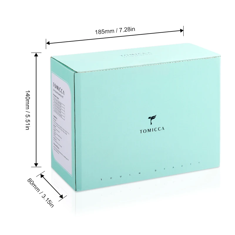 Conjunto de pó acrílico para unhas: 10g * 8 cores, pó acrílico azul para escultura em extensão de unhas acrílicas, adequado para unhas femininas