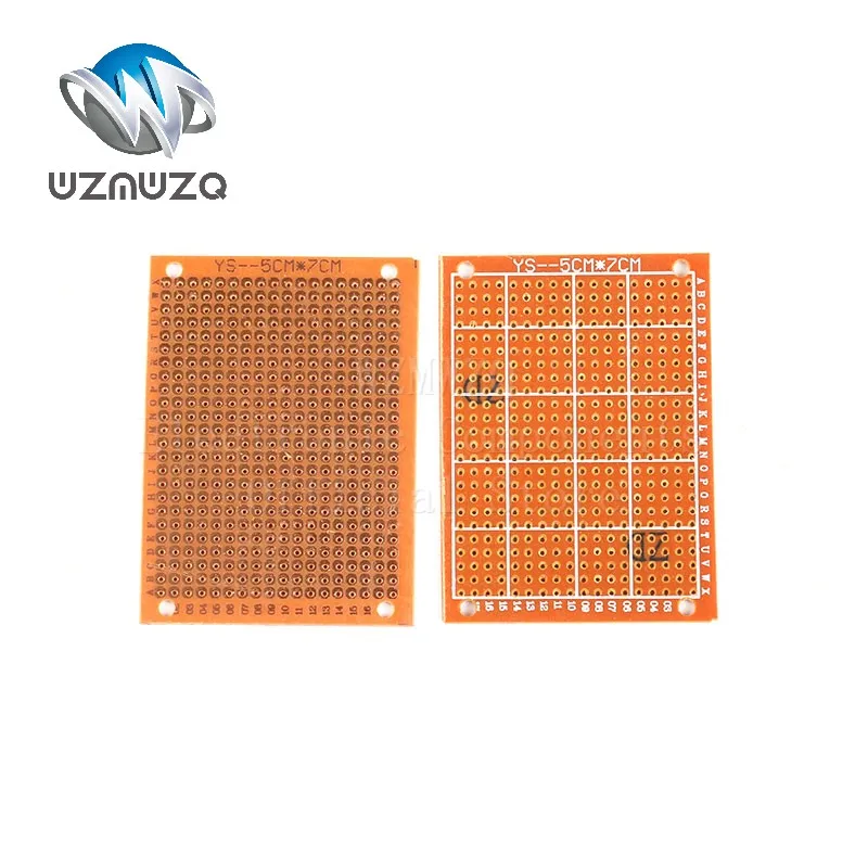 2PCS FR4 Copper Cu Clad Laminate Single double panel CCL 7*10 10*15 10*22 12*18 15*20 CM 1.5mm FR4 Universal Board Practice PCB