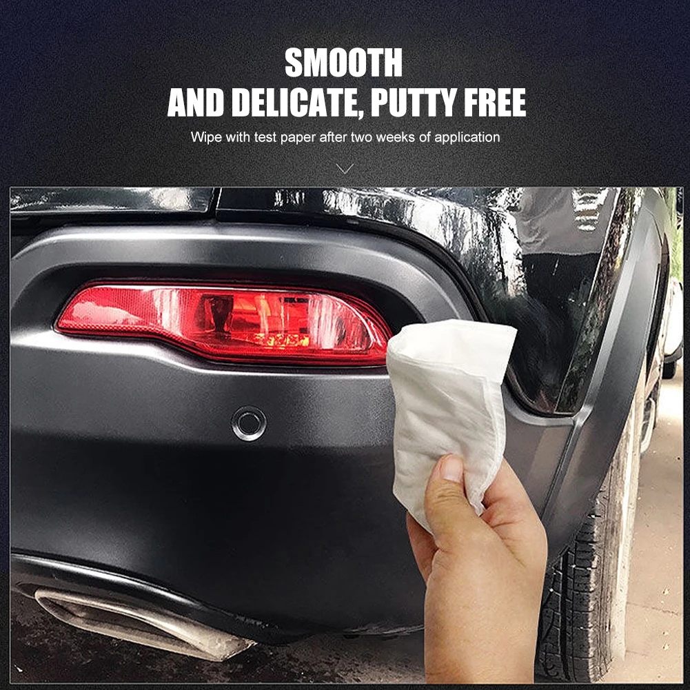 Professional 30ml Plastic Restorer For Car Easy To Use Plastic Part Refurbishment Crystal Coating Refurbish Agent With Sponge