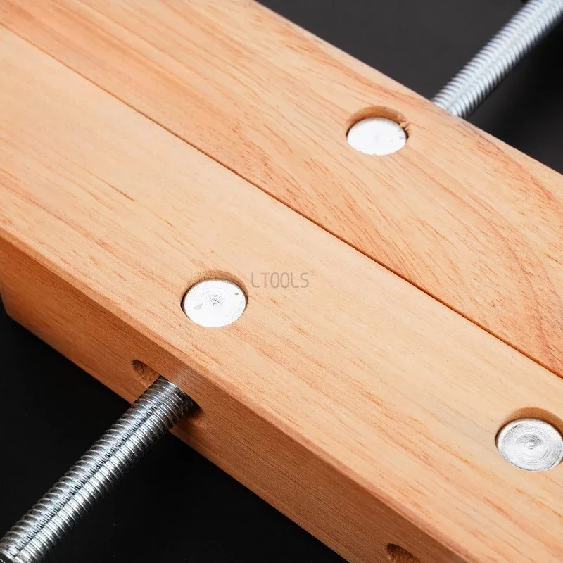 

Adjustable Woodworking Clamp Parallel Screw Musical Instrument Auxiliary Carpentry Tool Balance Clamp Rubber Wood Communication