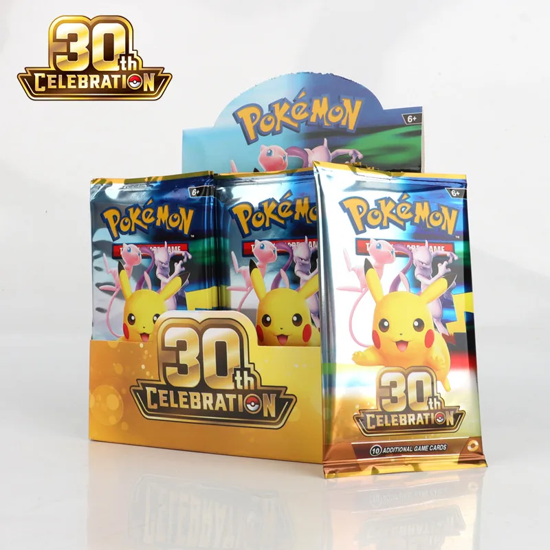 English Pokémon TCG: 30th Celebration Expansion Box Collectible POKÉMON EX SPECIAL ART CLASSIC Tradiner Card Christmas gift