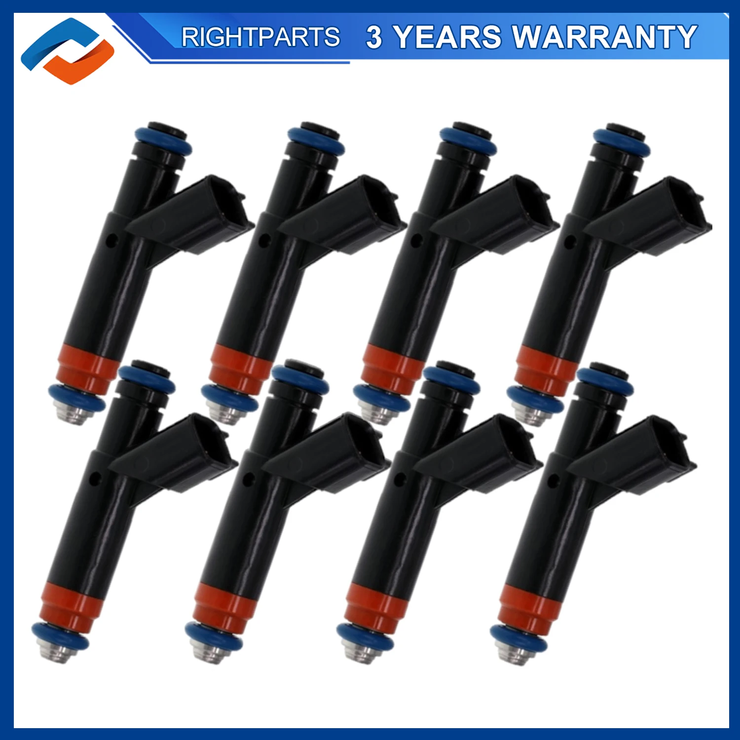 

8PCS 1L2E-D4A Fuel Injectors For Ford Explorer Mercury Mountaineer 4.6L 2002-2004 1L2ED4A 822-11172 50368 CM5036 9F593162