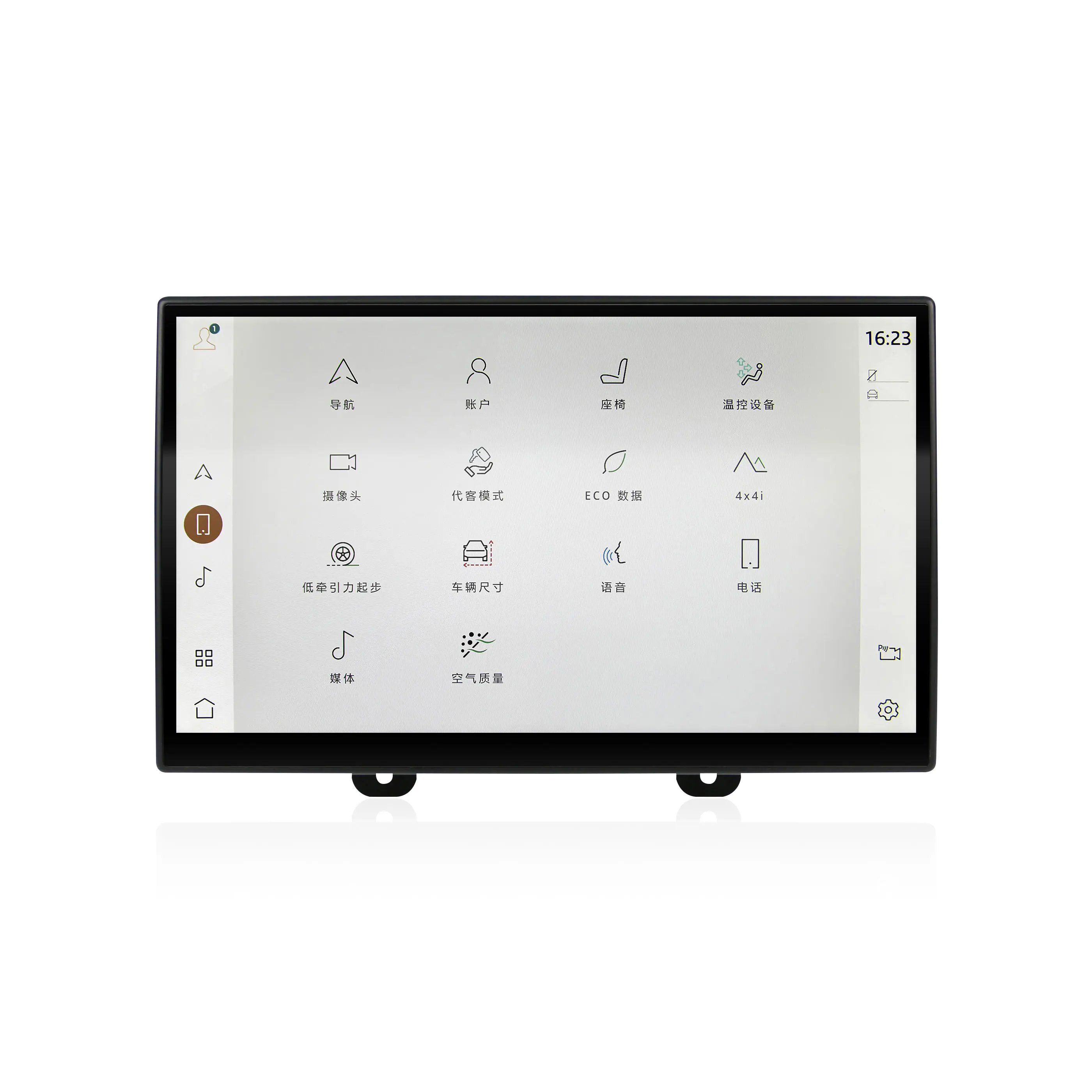 

For 2013-2017 Land Rover Range Rover Vogue Tuning Electrical Parts Electronics New Model LCD Central Control Screen Upgrade