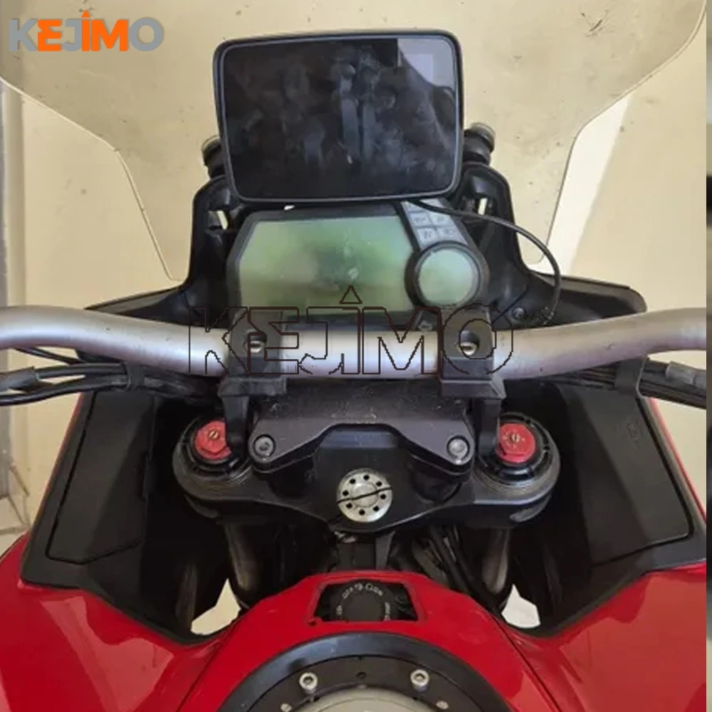 GPS Mobile Phone Holder Stand Bracket FOR Ducati Multistrada 1200 MULTISTRADA1200 2013 2014 Motorcycle navigation bracket holder