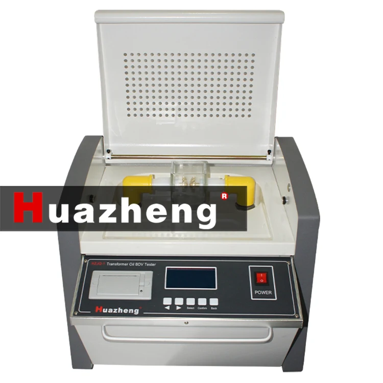 AIROW Huazheng Transformer Oil Breakdown Voltage Analyzer 100KV Oil BDV Tester with 1 Year Warranty