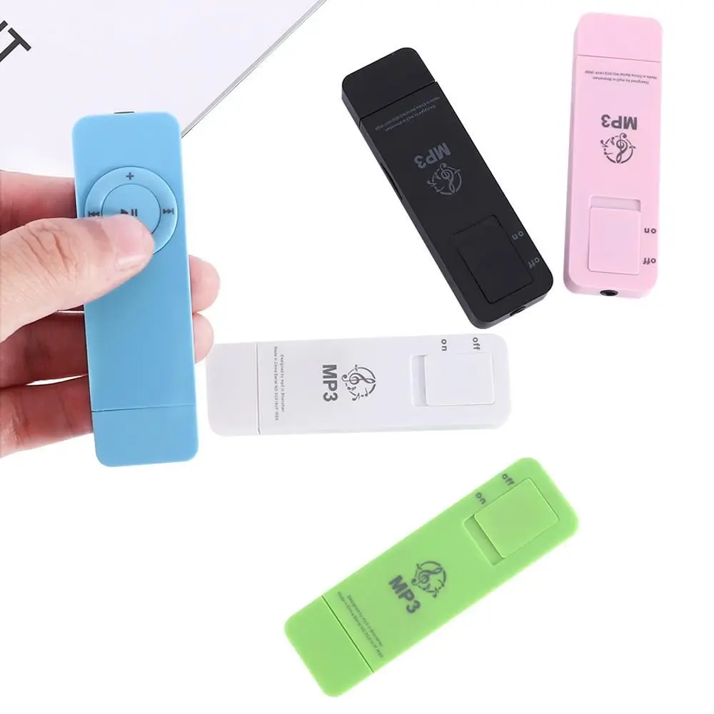 Mini 2.0 USB Straight Insertion Type 32GB TF Card USB Port MP3 Maximum Support Sport Walkman U Disk MP3 Music Player MP3 Player