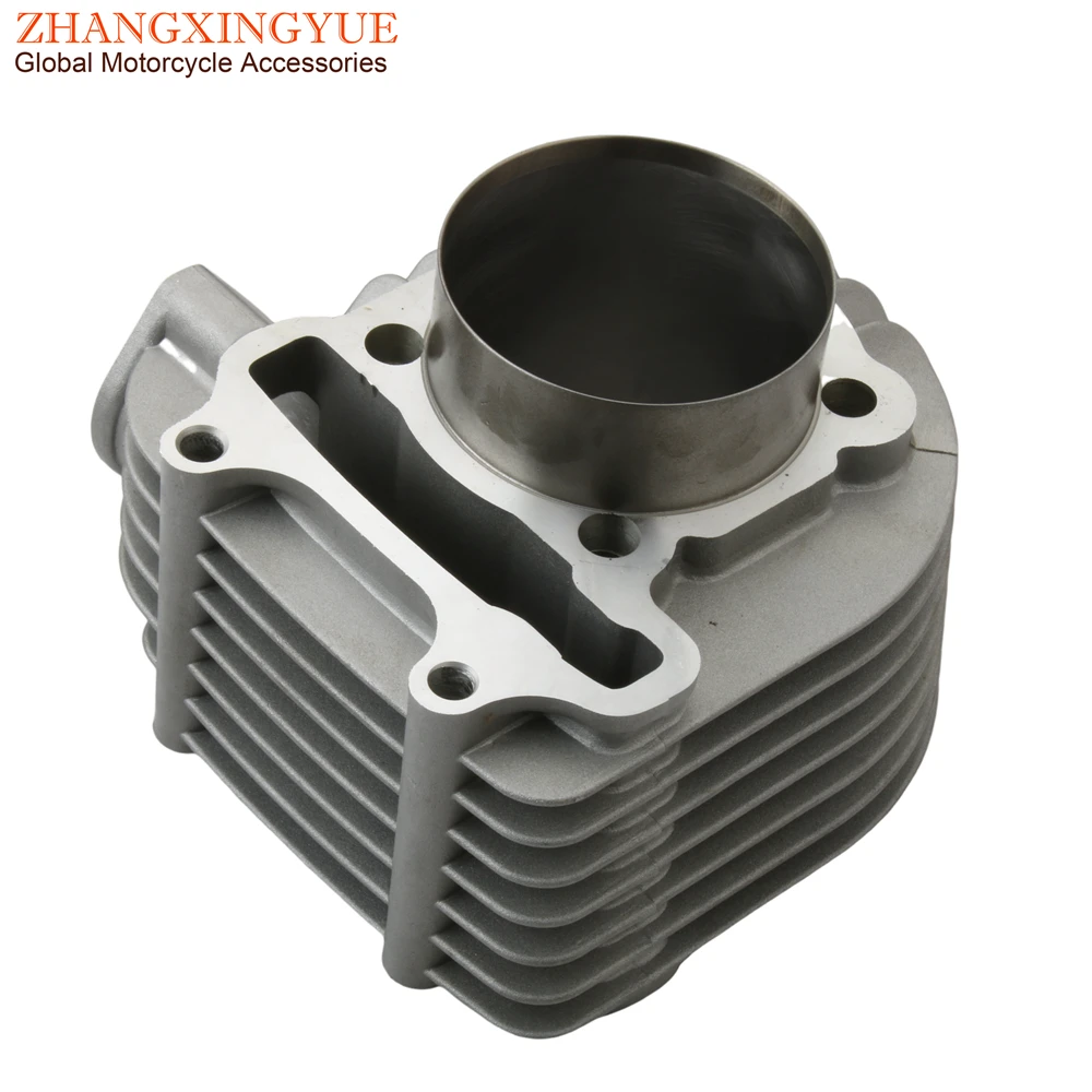 Scooter 58.5mm 4V Racing Big Bore Cylinder Kit 4 Valve Piston For GP110 GY6 125cc 150cc Upgrade to 160cc 152QMI 157QMJ 4T