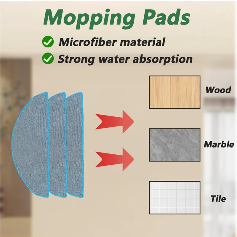 Kit de accesorios para aspiradora Irobot Roomba Combo Essential Y0110 Y0112 Y0140 Q0120, cepillo de rodillo, filtro HEPA, fregona