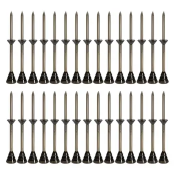 30 szt. Klub golfowy Tees narzędzie 83mm trwały trening treningowy praktyka początkujący golf stabilny, nietłukący się Golf Down Tees