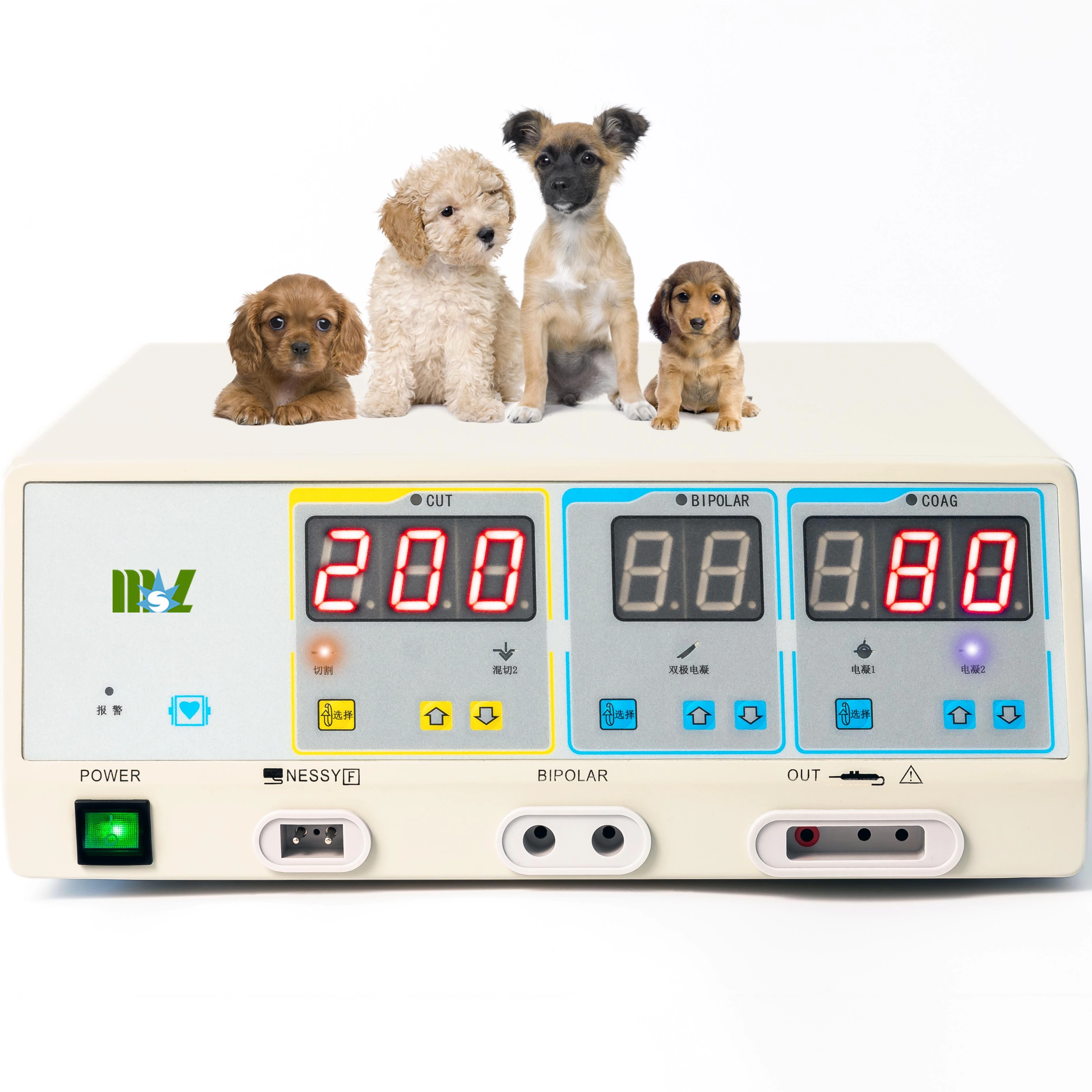 

Veterinary 200w Bipolar electrosurgical generator for vet use