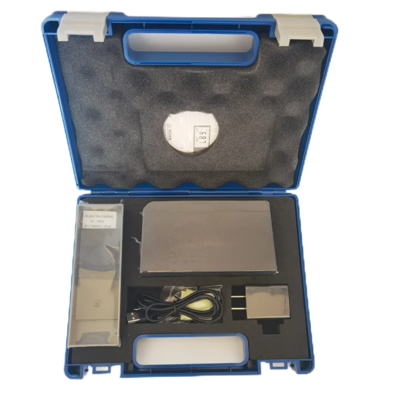 GM-268 Meteran Gloss LCD Digital Portabel Kualitas Super Akurat Multi-sudut 20/60/85 Derajat OEM Dapat Disesuaikan