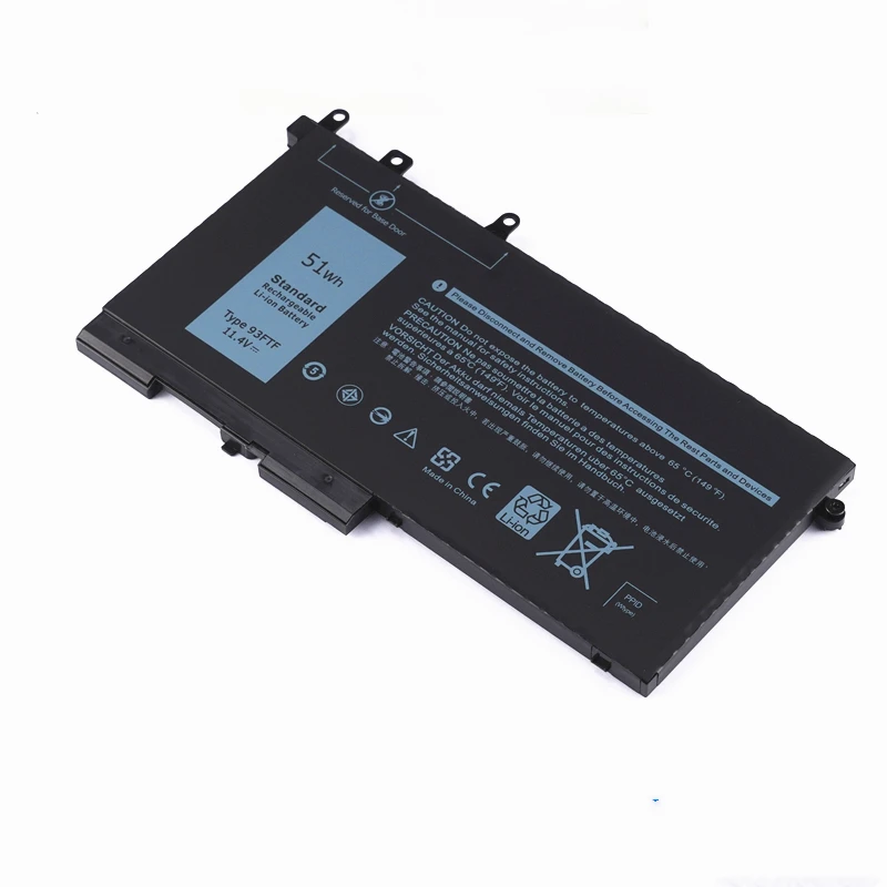 Csmhy新しい93fff 11.4 v51whバッテリーdell Lite5280 5480 e5280 e5480 e5580 e5290 e5490 e5590シリーズノートパソコン83xpc