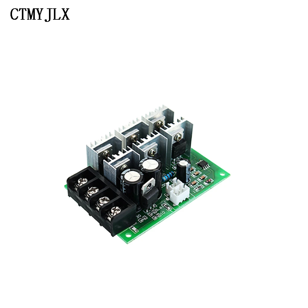 ZW40 PWM Motor Speed Control Module DC 9V-55V 9/12/24/36/48/55V 40A Electric PWM Speed Control Regulator With Reversible Switch