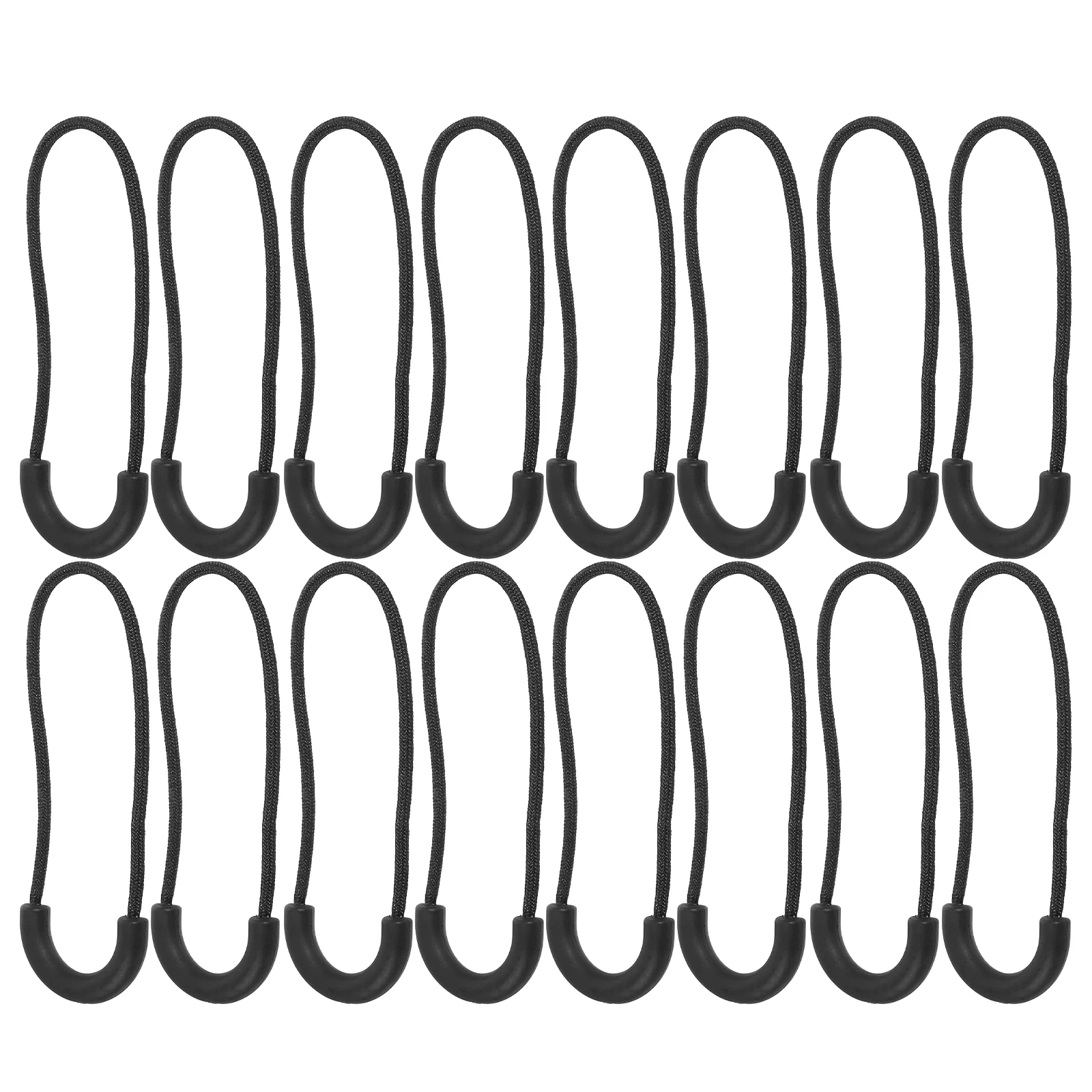 

1PC Zipper Pull Replacement Fastener Nylon Cord Non Grip Injection Molding Puller Backpack Accessories for Bag